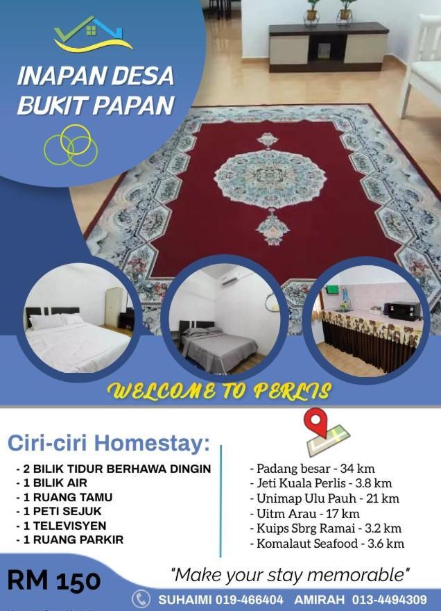 Inapan Desa Bukit Papan Apartman Kuala Perlis Kültér fotó